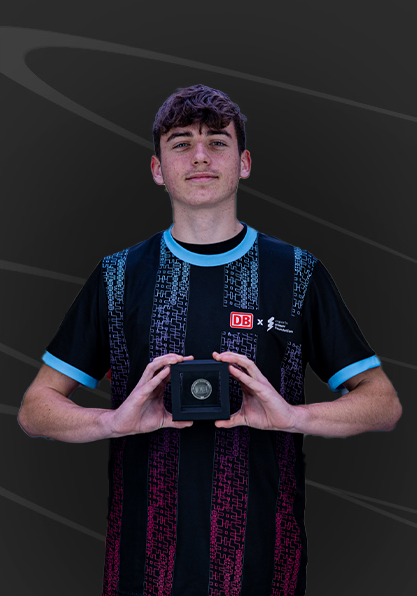 EA FC Talent gefördert durch die deutsche Bahn mit DB Esports Stipendium